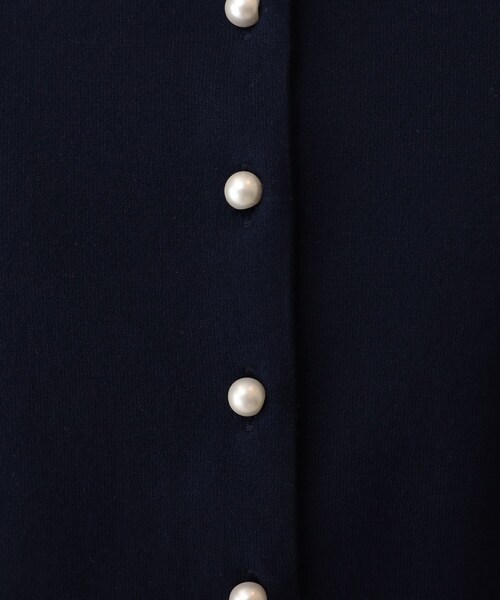 UNTITLED（アンタイトル）の「◆レーヨンストレッチカーディガン【洗える】（カーディガン/ボレロ・レディース・ブラック/ネイビー/グレー系・02/00）」の14枚目の写真