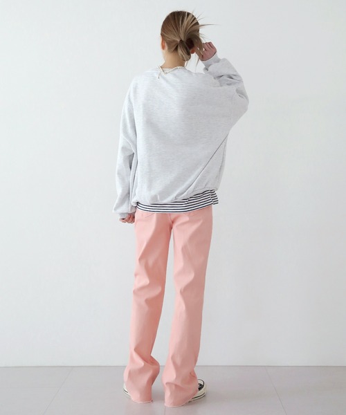 UNE MANSION（ユヌマンション）の「ビビッドコットンパンツ（その他パンツ・レディース・ピンク/ブルー/グリーン・SMALL/MEDIUM/LARGE）」の16枚目の写真