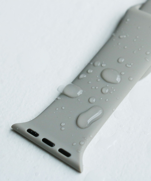 SiNCERE(シンシア)の「Apple Watch Silicone Band / アップルウォッチ バンド シリコンタイプ 38-41mm/42-45mm(デジタル腕時計・メンズ・ホワイト/ブラック/グレー/グリーン/ブルー/レッド・38/42)」の11枚目の写真