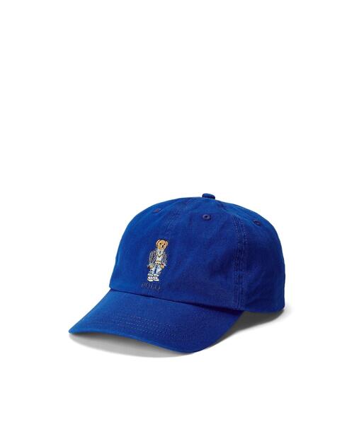 POLO RALPH LAUREN CHILDRENSWEAR(ポロ ラルフ ローレン チルドレンズウェア)の「Polo ベア チノ ボール キャップ(キャップ・キッズ・ブルー・ONE)」の1枚目の写真