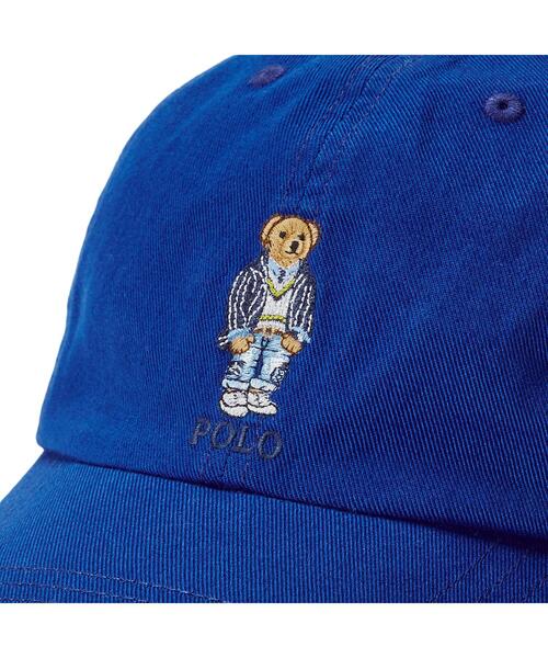 POLO RALPH LAUREN CHILDRENSWEAR(ポロ ラルフ ローレン チルドレンズウェア)の「Polo ベア チノ ボール キャップ(キャップ・キッズ・ブルー・ONE)」の3枚目の写真
