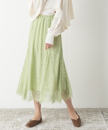 MILLION CARATS | 【STYLE4】トルコレースフレアスカート(スカート)
