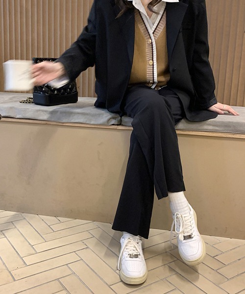 HALEY PESCA（ヘーリーペスカ）の「HALEY PESCA/ストレートラインスラックス（スラックス・レディース・ブラック/レッド・SMALL/MEDIUM/LARGE）」の18枚目の写真