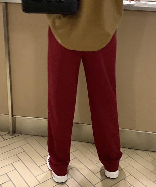 HALEY PESCA（ヘーリーペスカ）の「HALEY PESCA/ストレートラインスラックス（スラックス・レディース・ブラック/レッド・SMALL/MEDIUM/LARGE）」の5枚目の写真