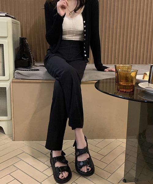 HALEY PESCA（ヘーリーペスカ）の「HALEY PESCA/ストレートラインスラックス（スラックス・レディース・ブラック/レッド・SMALL/MEDIUM/LARGE）」の14枚目の写真