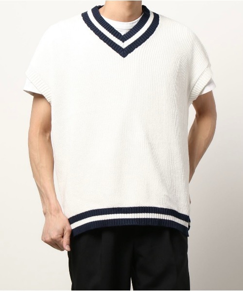 セール Pl Big ﾆｯﾄﾍﾞｽﾄ ﾍﾞｽﾄ ニットベスト スクール チルデン ベスト L H P Private Brand エルエイチピープライベートブランド のファッション通販 Zozotown