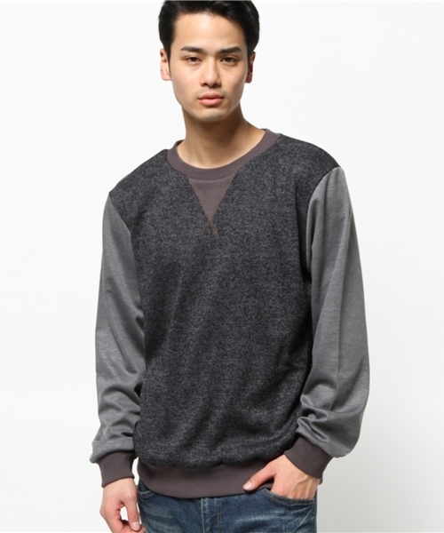 OUTLET(アウトレット)の「【WHO'S WHO gallery】EXINNER(Tシャツ/カットソー・メンズ・チャコールグレー/グレー・LARGE/MEDIUM)」の1枚目の写真
