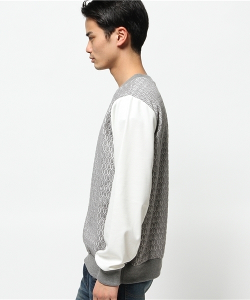 OUTLET(アウトレット)の「【WHO'S WHO gallery】EXINNER(Tシャツ/カットソー・メンズ・チャコールグレー/グレー・LARGE/MEDIUM)」の4枚目の写真