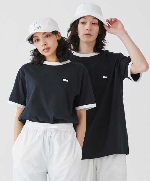 LACOSTE（ラコステ）の「コットンツイルLロゴキャップ（キャップ・メンズ・ブラック/ベージュ/ネイビー/オフホワイト/ダークグリーン/ブラウン・FREE）」の7枚目の写真
