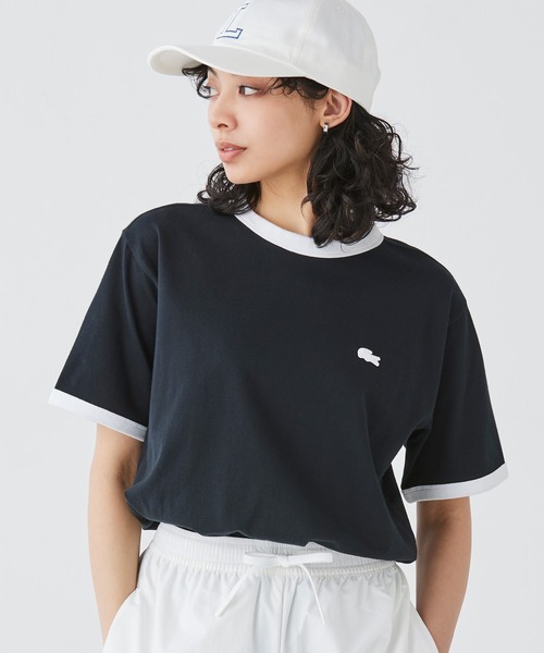LACOSTE（ラコステ）の「コットンツイルLロゴキャップ（キャップ・メンズ・ブラック/ベージュ/ネイビー/オフホワイト/ダークグリーン/ブラウン・FREE）」の8枚目の写真