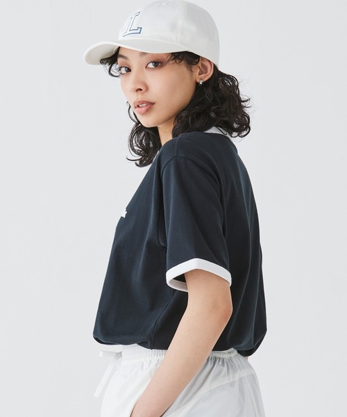 LACOSTE（ラコステ）の「コットンツイルLロゴキャップ（キャップ・メンズ・ブラック/ベージュ/ネイビー/オフホワイト/ダークグリーン/ブラウン・FREE）」の9枚目の写真