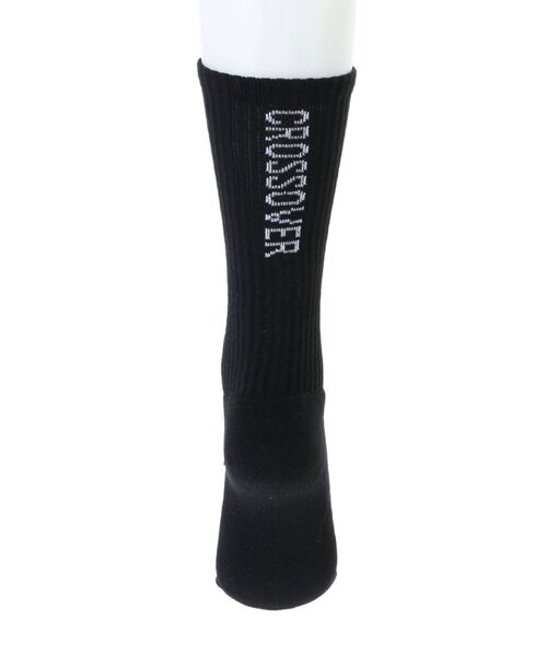 EMODA（エモダ）の「ミニマルロゴリブソックス（ソックス/靴下・レディース・グリーン/ホワイト/ブラック・FREE）」の9枚目の写真