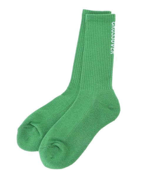 EMODA（エモダ）の「ミニマルロゴリブソックス（ソックス/靴下・レディース・グリーン/ホワイト/ブラック・FREE）」の15枚目の写真