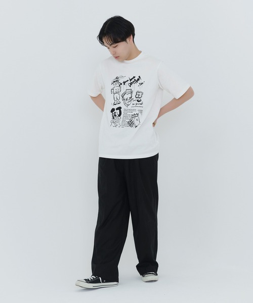 A'DOODLES#034 ユニセックスTシャツ TINA：JOJUN（Tシャツ