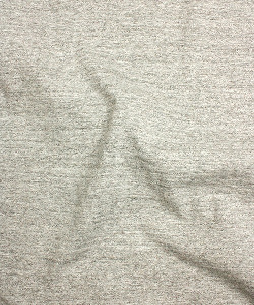 Universal Style Wear（ユニバーサルスタイルウェア）の「Universal Style Wear 尾州 ビシュウ Tシャツ (MADE IN JAPAN)（Tシャツ/カットソー・メンズ・オフホワイト/ブラック/杢グレー・MEDIUM/LARGE/X-LARGE）」の16枚目の写真