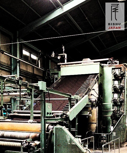 Universal Style Wear（ユニバーサルスタイルウェア）の「Universal Style Wear 尾州 ビシュウ Tシャツ (MADE IN JAPAN)（Tシャツ/カットソー・メンズ・オフホワイト/ブラック/杢グレー・MEDIUM/LARGE/X-LARGE）」の8枚目の写真