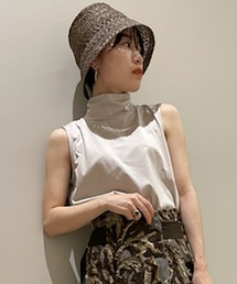 FRAY I.D（フレイアイディー）の「ハイネックノースリーブプルオーバー（Tシャツ/カットソー）」