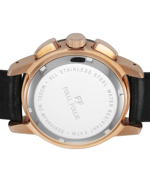 Folli Follie（フォリフォリ）の「Folli Follie/フォリフォリ OLYTEUS 腕時計 WF8R036SEK-BK レディース（アナログ腕時計・レディース・ブラック・FREE）」の6枚目の写真