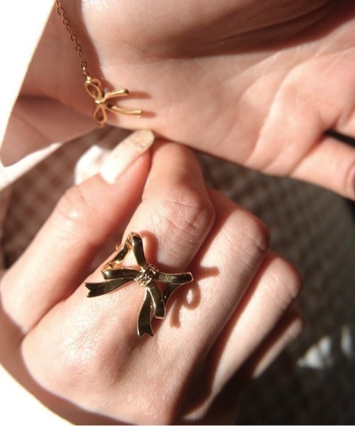 Amelie Monchouchou〔リボンシリーズ〕リング 7号 指輪