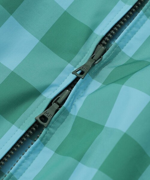 MACKINTOSH PHILOSOPHY（ﾏｯｷﾝﾄｯｼｭ ﾌｨﾛｿﾌｨｰ）の「ブロックチェックポケッタブルレインモッズコート（モッズコート・レディース・ブルー系その他3/オレンジ・38）」の20枚目の写真