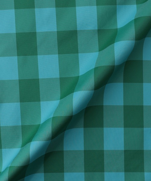 MACKINTOSH PHILOSOPHY（ﾏｯｷﾝﾄｯｼｭ ﾌｨﾛｿﾌｨｰ）の「ブロックチェックポケッタブルレインモッズコート（モッズコート・レディース・ブルー系その他3/オレンジ・38）」の12枚目の写真