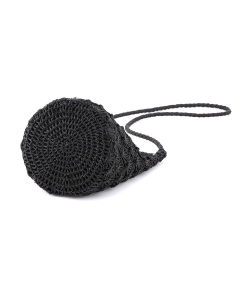 ROPE' PICNIC（ロペピクニック）の「メタリックヤーンメッシュショルダー（ショルダーバッグ・レディース・ブラック/グリーン/シルバー・FREE）」の8枚目の写真