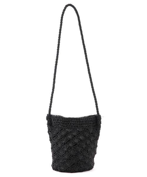 ROPE' PICNIC（ロペピクニック）の「メタリックヤーンメッシュショルダー（ショルダーバッグ・レディース・ブラック/グリーン/シルバー・FREE）」の14枚目の写真