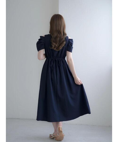 Areeam(アリーム)の「2wayスリーブワンピース(ドレス・レディース・ベージュ/ネイビー・FREE)」の14枚目の写真