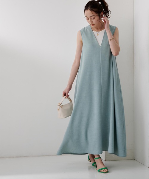 UR'S(ユアーズ)の「スクエアトゥストラップフラットサンダル(サンダル・レディース・ホワイト/ブラック/グリーン/ベージュ・LL/S/M/L)」の22枚目の写真