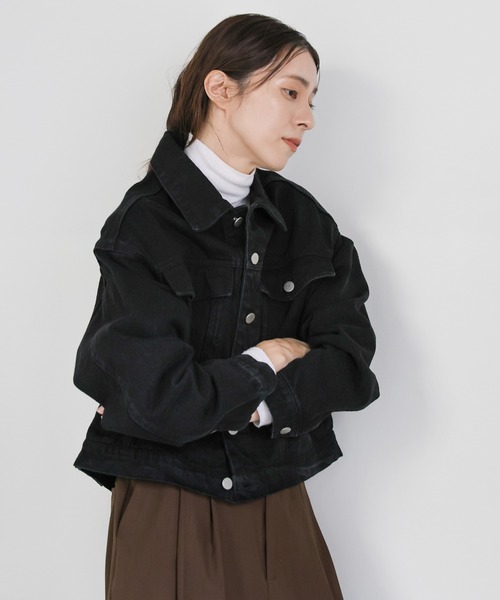サイズ展開あり】ビッグシルエットデニムジャケット（デニムジャケット