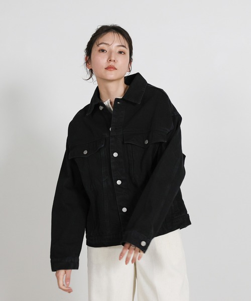 サイズ展開あり】ビッグシルエットデニムジャケット（デニムジャケット