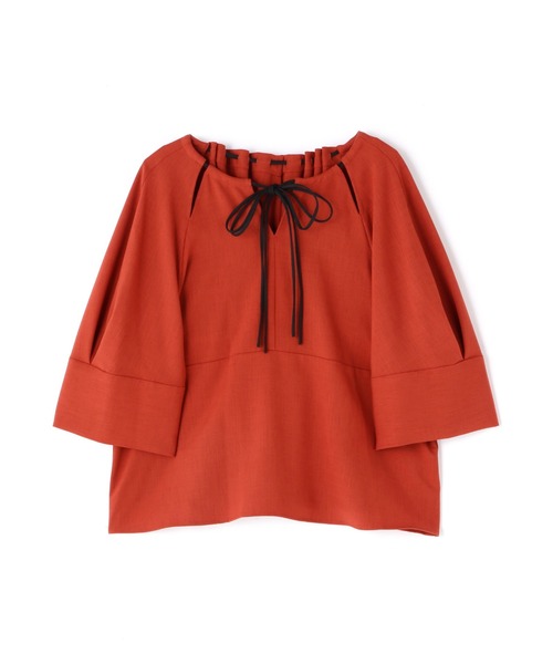 N.（N. Natural Beauty Basic）（エヌエヌナチュラルビューティーベーシック）の「◆ドローストリングブラウス（シャツ/ブラウス・レディース・レッド/ブルー/ストライプ・MEDIUM）」の21枚目の写真