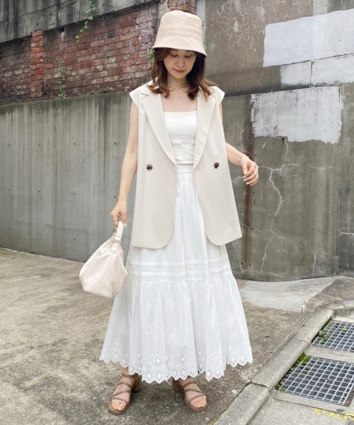 テーラードジレ（ベスト）｜one after another NICE CLAUP（ワン