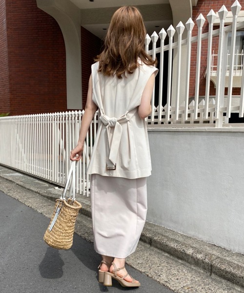 テーラードジレ（ベスト）｜one after another NICE CLAUP（ワン