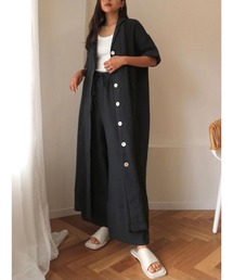 TRUNC | Double Gauze Opencollar Sh OP(ワンピース)