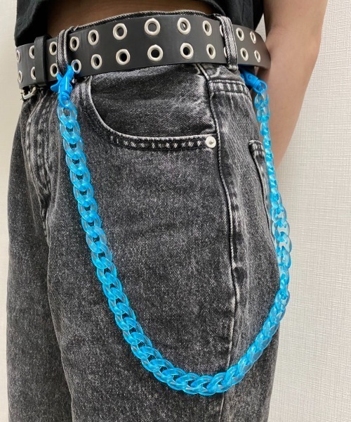 NOVESSEL（ノベセル）の「A'GEM/9 × .kom『NOVESSEL/ノベセル』ウォレットチェーン（ウォレットチェーン・レディース・ピンク/ホワイト/サックスブルー/パープル・FREE）」の2枚目の写真