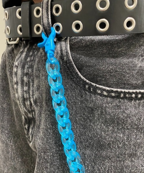 NOVESSEL（ノベセル）の「A'GEM/9 × .kom『NOVESSEL/ノベセル』ウォレットチェーン（ウォレットチェーン・レディース・ピンク/ホワイト/サックスブルー/パープル・FREE）」の6枚目の写真