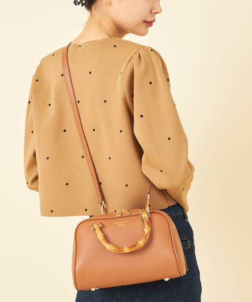 U by SPICK&SPAN(ユーバイスピックアンドスパン)の「ドット刺繍ニットカーディガン(カーディガン/ボレロ・レディース・ブラック/ベージュ/ピンク・FREE)」の6枚目の写真