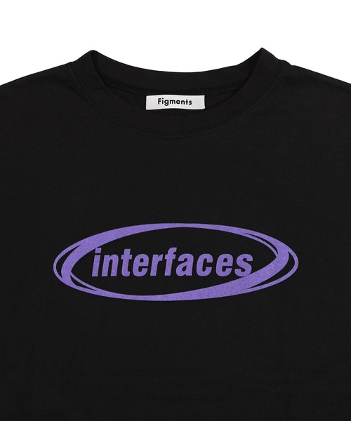 Figments（フィグメンツ）の「interfaces Tシャツ（Tシャツ/カットソー・レディース・ネイビー/ホワイト/ブラック・FREE）」の6枚目の写真