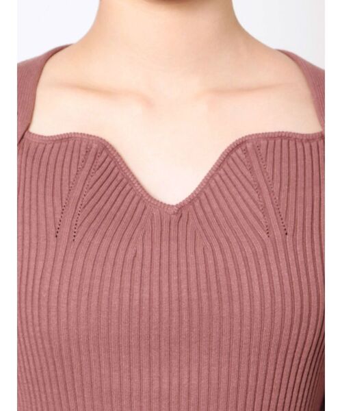 LAGUNAMOON（ラグナムーン）の「タックスリーブドッキングニットプルオーバー（ニット/セーター・レディース・ブラック/ブラウン/アイボリー・FREE）」の18枚目の写真