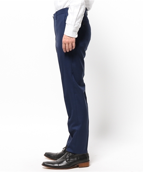 INCOTEX（インコテックス）の「INCOTEX / インコテックス カラーウールスラックス（スラックス・メンズ・ブルー/ホワイト・46/42/44）」の11枚目の写真