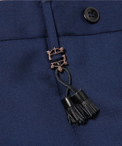 INCOTEX（インコテックス）の「INCOTEX / インコテックス カラーウールスラックス（スラックス・メンズ・ブルー/ホワイト・46/42/44）」の9枚目の写真