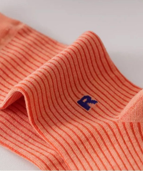 ammy.（エイミードット）の「【 ammy. / エイミードット 】 ワンポイント アルファベット ロゴ カラー ソックス（ソックス/靴下・レディース・ホワイト/ブラック/パープル/ブラウン/グレー/カーキ/ピンク/イエロー/オレンジ/グリーン・FREE）」の16枚目の写真