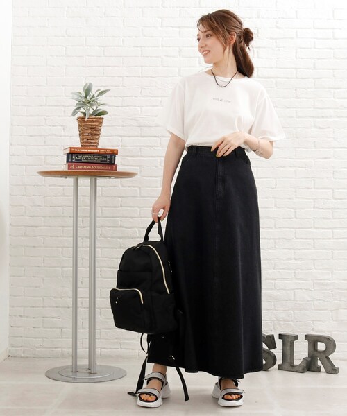 SHOO・LA・RUE(シューラルー)の「◆【撥水】整理整頓できちゃうリュック(バックパック/リュック・レディース・ブラック/グレー系3/ブラック系3・00)」の15枚目の写真