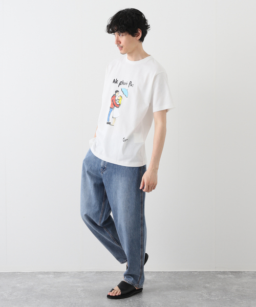 B.C STOCK(ベーセーストック)の「green murakami S/S-Tシャツ(アンブレラ)(Tシャツ/カットソー・メンズ・ホワイト・MEDIUM/LARGE)」の12枚目の写真
