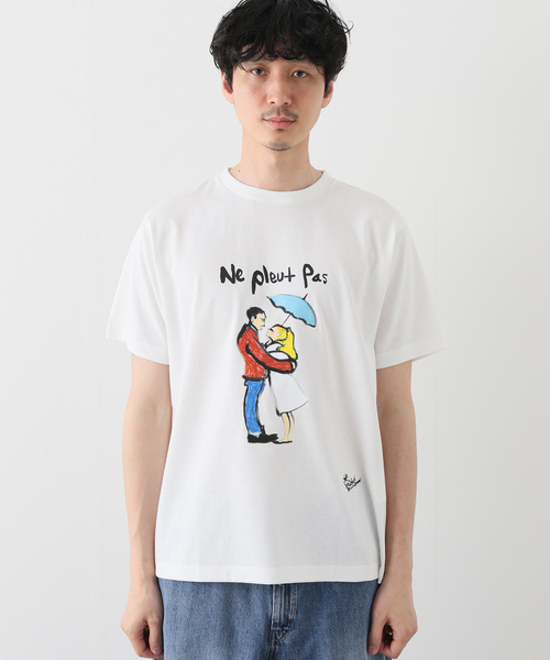 B.C STOCK(ベーセーストック)の「green murakami S/S-Tシャツ(アンブレラ)(Tシャツ/カットソー・メンズ・ホワイト・MEDIUM/LARGE)」の13枚目の写真
