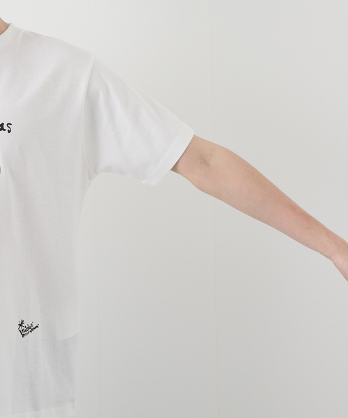 B.C STOCK(ベーセーストック)の「green murakami S/S-Tシャツ(アンブレラ)(Tシャツ/カットソー・メンズ・ホワイト・MEDIUM/LARGE)」の5枚目の写真