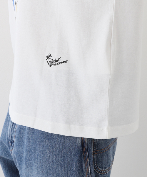 B.C STOCK(ベーセーストック)の「green murakami S/S-Tシャツ(アンブレラ)(Tシャツ/カットソー・メンズ・ホワイト・MEDIUM/LARGE)」の8枚目の写真