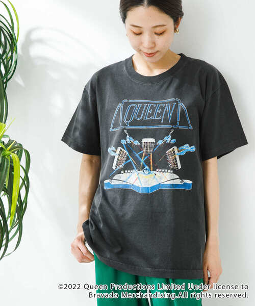 GOOD ROCK SPEED(グッドロックスピード)の「GOOD ROCK SPEED QUEEN T-SHIRTS(Tシャツ/カットソー・レディース・ブラック・FREE)」の1枚目の写真