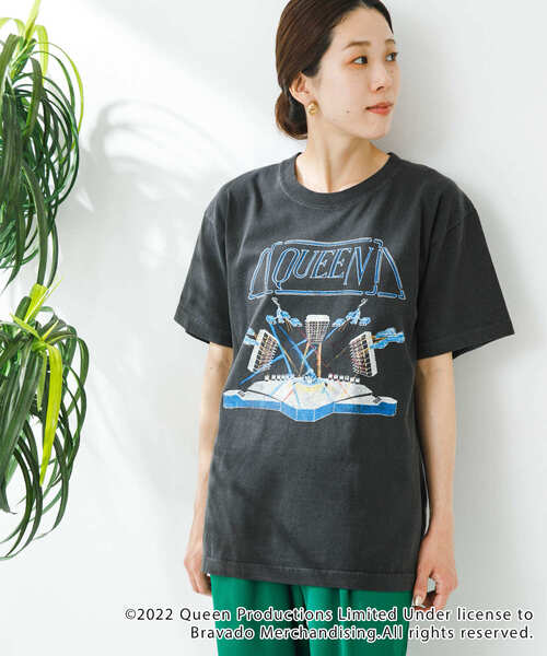 GOOD ROCK SPEED(グッドロックスピード)の「GOOD ROCK SPEED QUEEN T-SHIRTS(Tシャツ/カットソー・レディース・ブラック・FREE)」の2枚目の写真